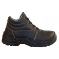 BOTA PRETA BIQUEIRA E PALMILHA EM AÇO EN ISO 20345 - EN 345 S1P 