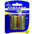 PILHA C LR14 BLISTER 2 UNIDADES OFERTA 4 EM 20 