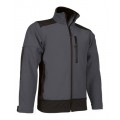 CASACO SOFTSHELL SAPONI CINZA CARVAO PRETO