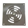 VENTILADOR PERSIANA EM INOX COM REGULADOR DIMENSÕES 15x15CM