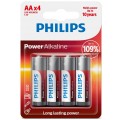 PHILIPS PILHAS ALCALINAS