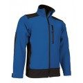 CASACO SOFTSHELL SAPONI AZUL ROYAL / PRETO 