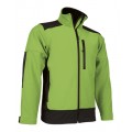 CASACO SOFTSHELL SAPONI VERDE / PRETO