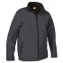 CASACO SOFTSHELL HORIZON CINZA CARVAO