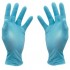 LUVA FINA NITRIL AZUL CAIXA 100 UNIDADES