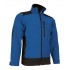 CASACO SOFTSHELL SAPONI AZUL ROYAL / PRETO 