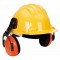 KIT CAPACETE COM RODINHA + PROTETOR AUDITIVO
