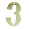 NUMEROS  EM LATÃO 